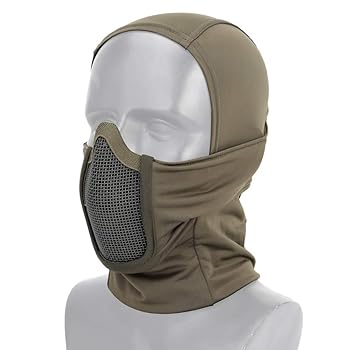 小物 RL BALACLAVA Amazon.com : Lancer Tactical Shadow Warrior Hood Mesh